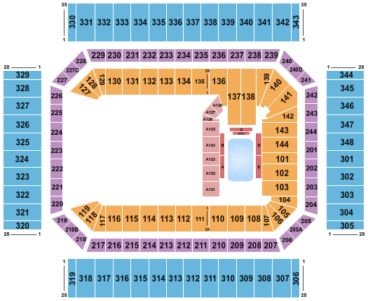 Alamodome Disney On Ice Seating Chart